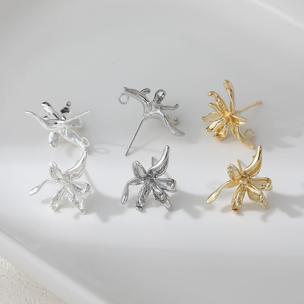 Flower Supply - Clous d'oreilles en forme de fleur