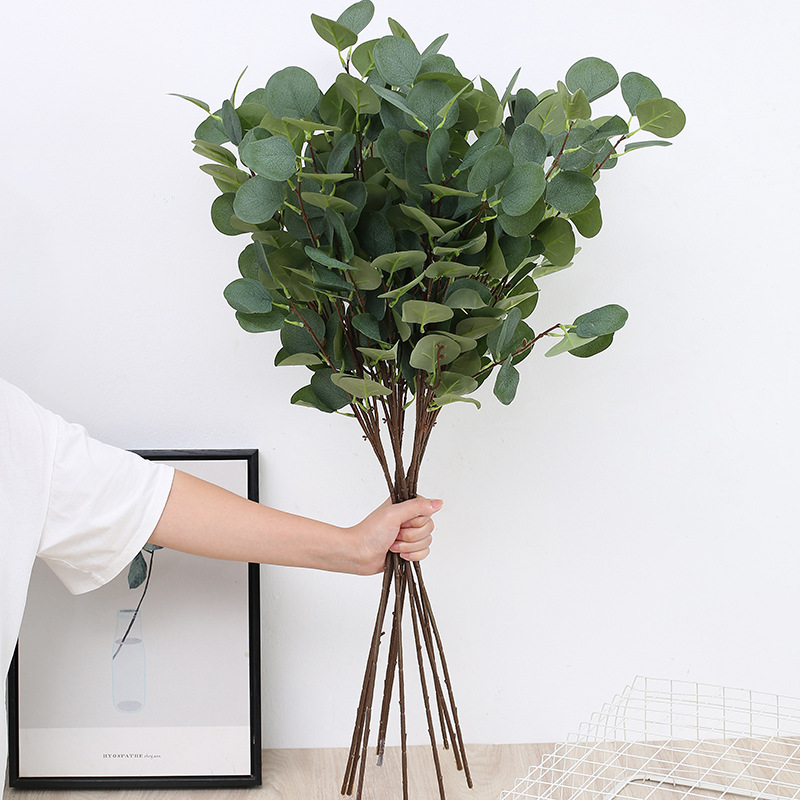 Eucalyptus Preserved - 1 branche artificielle d'eucalyptus et de