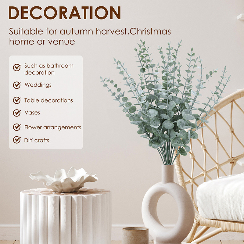 Tiges d'eucalyptus artificiell - Eucalyptus Preserved avis et prix