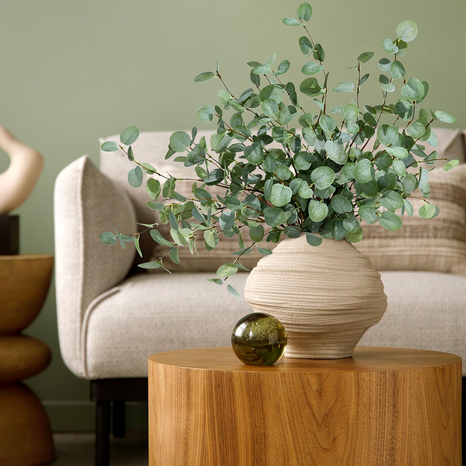 Tiges d'eucalyptus artificiell - Eucalyptus Preserved avis et prix
