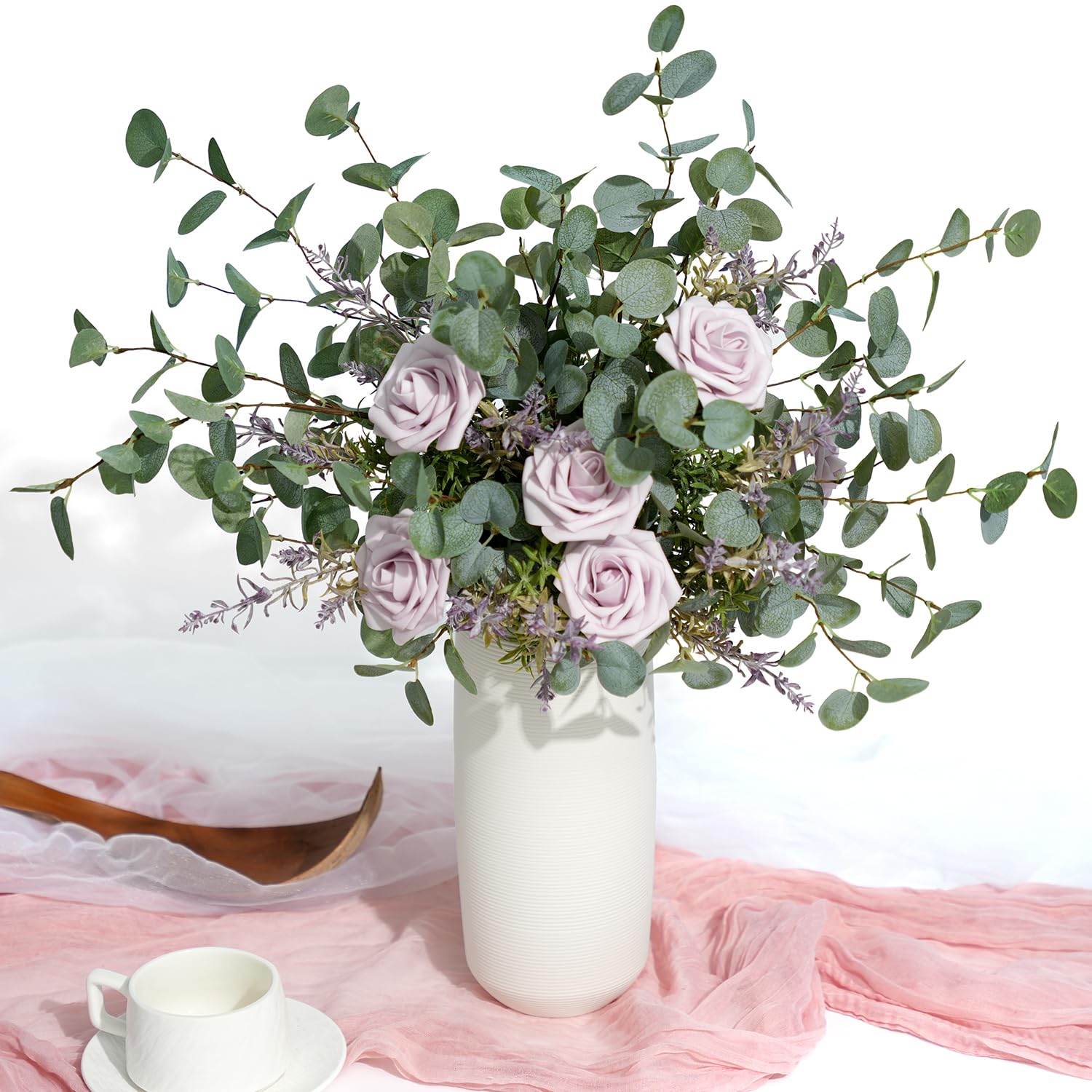 Tiges d'eucalyptus artificiell - Eucalyptus Preserved avis et prix
