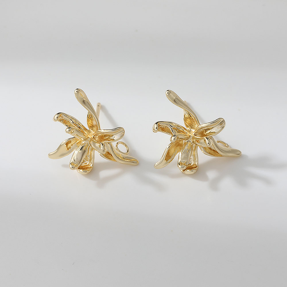 Clous d'oreilles en forme de f - Flower Supply avis et prix