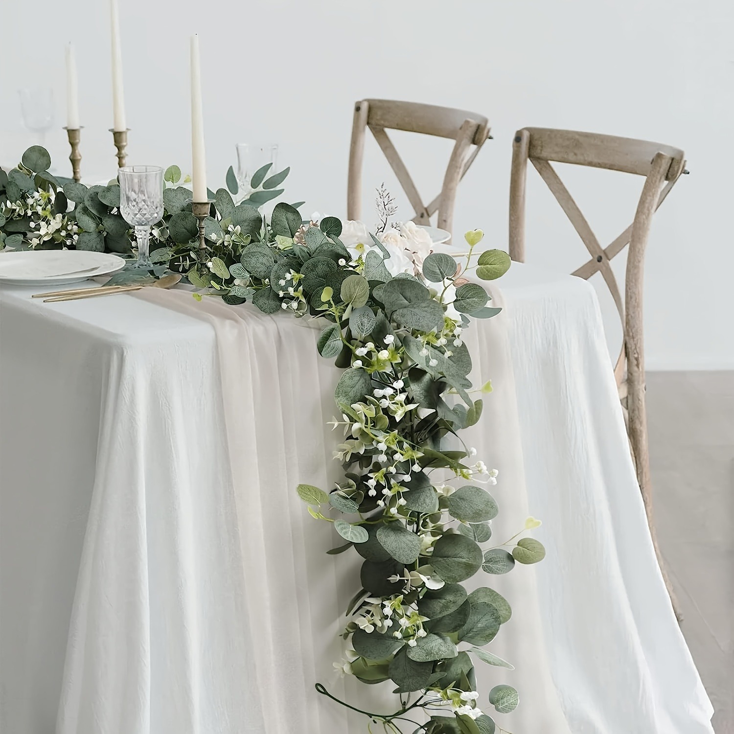 Guirlande de feuilles d'eucaly - Eucalyptus Preserved avis et prix