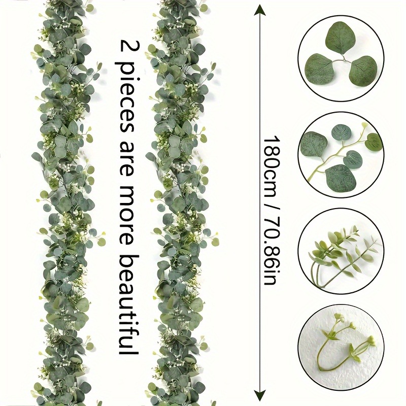 Guirlande de feuilles d'eucaly - Eucalyptus Preserved avis et prix