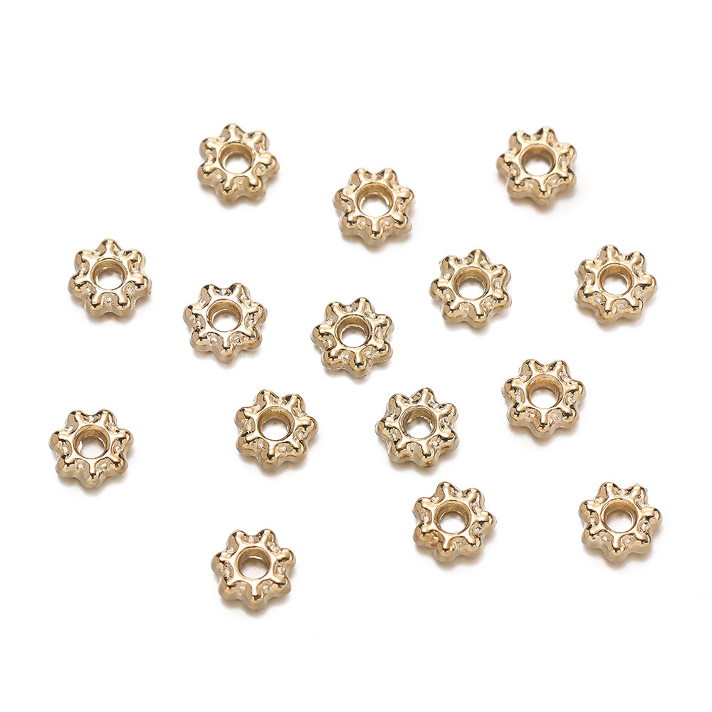 200 pièces 4/6mm alliage floco - Flower Supply avis et prix